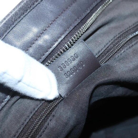 GUCCI GG Canvas Shoulder Bag Outlet Beige Gold - Picture 14 of 16